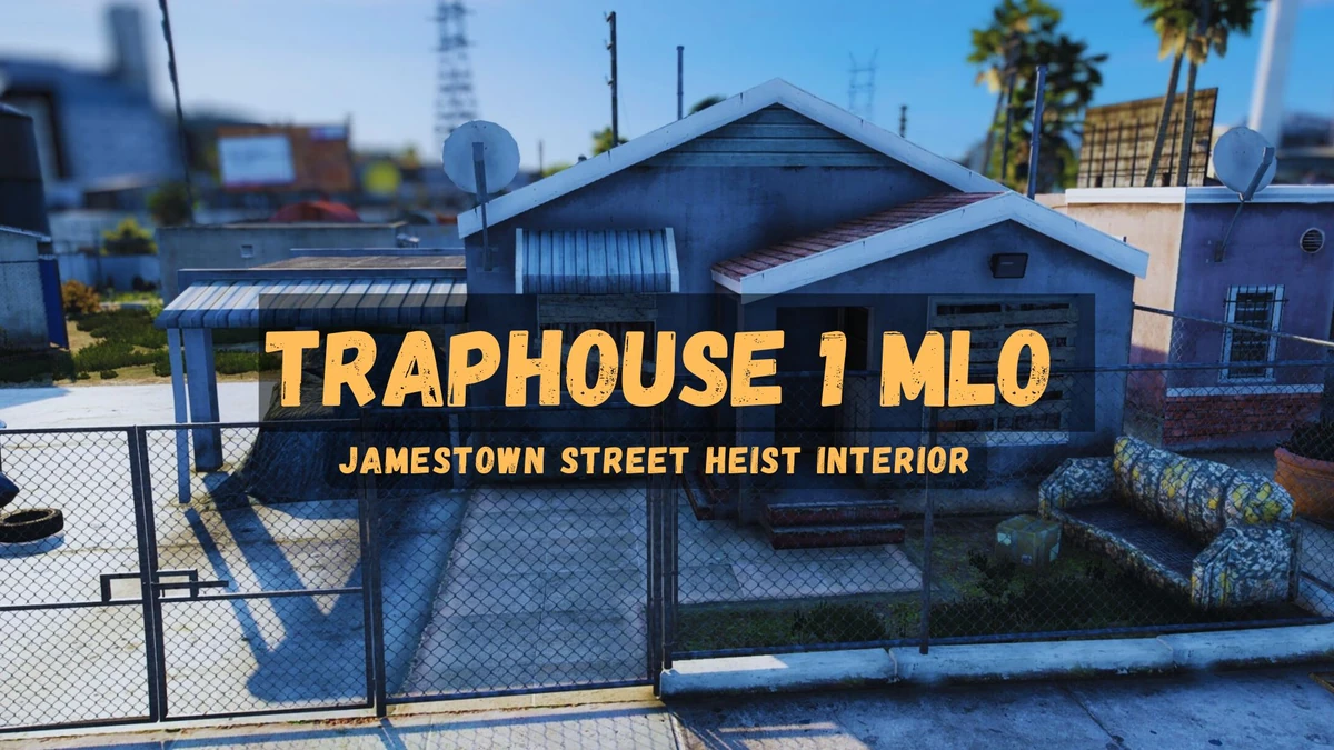 Traphouse 1 MLO FiveM | Jamestown Street Heist Interior